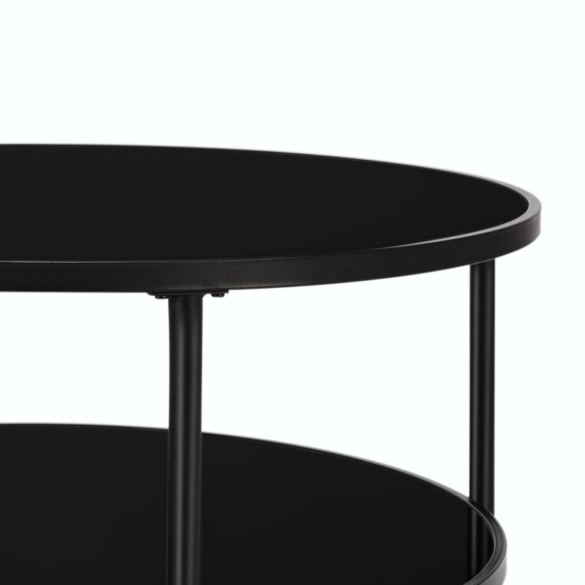 35.4” Round Coffee Table - FurniFindUSA