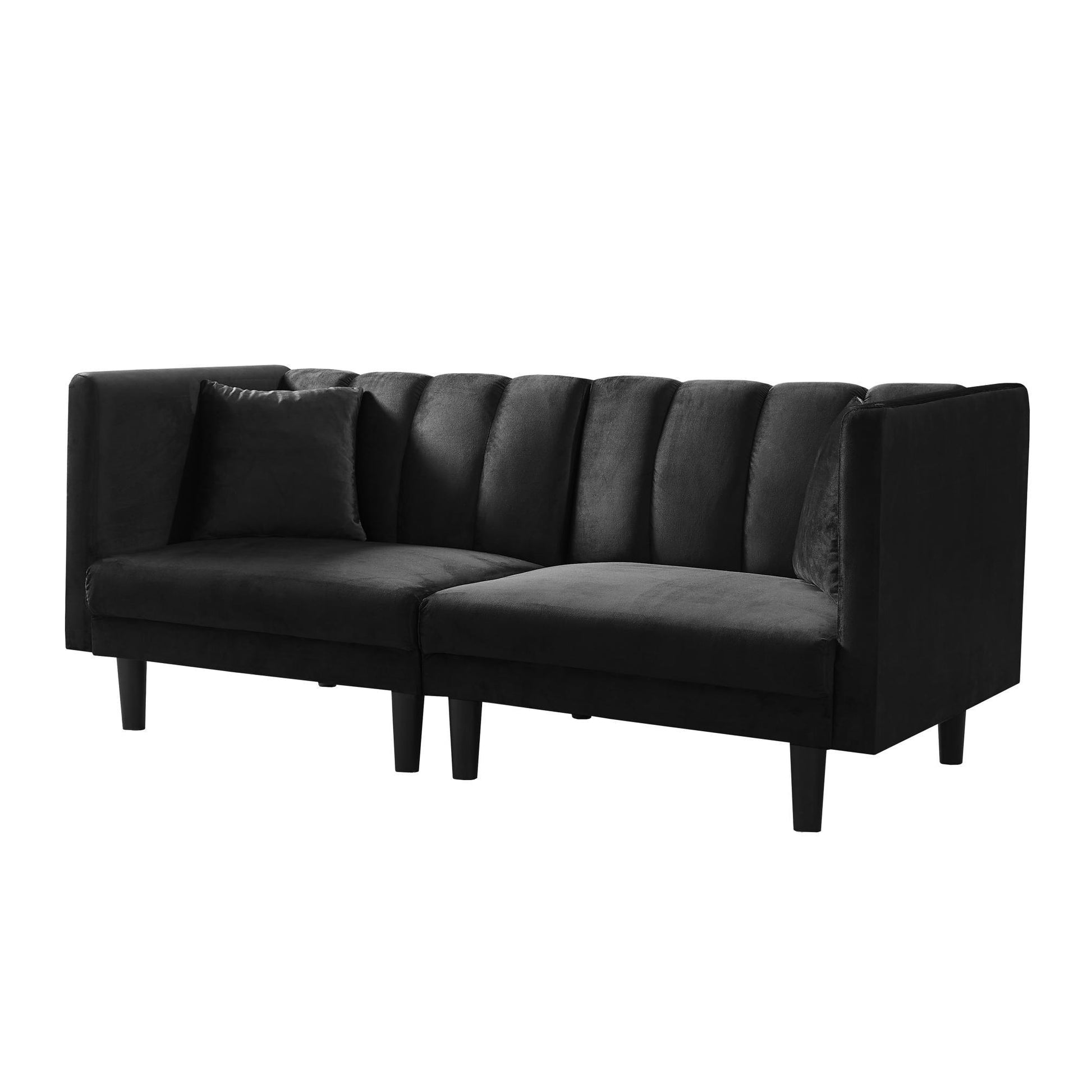 70.8” Futon Sofa bed（plastic legs） - FurniFindUSA