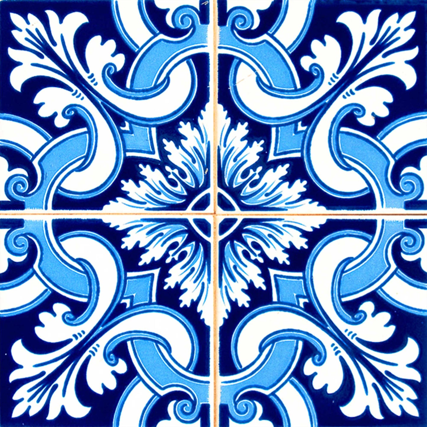 8" X 8" Blue Bali Removable Peel and Stick Tiles