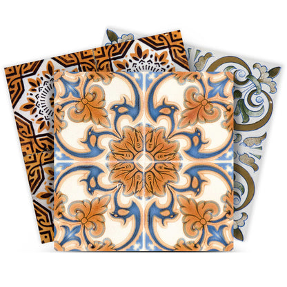 5" X 5" Rustico Linda Removable Peel and Stick Tiles