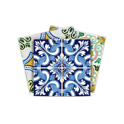 4" X 4" Lima Multi Mosaic Peel And Stick Tiles