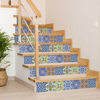 5" X 5" Lima Multi Mosaic Peel and Stick Tiles