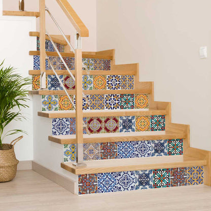 4" X 4" Addina Mutli Mosaic Peel And Stick Tiles