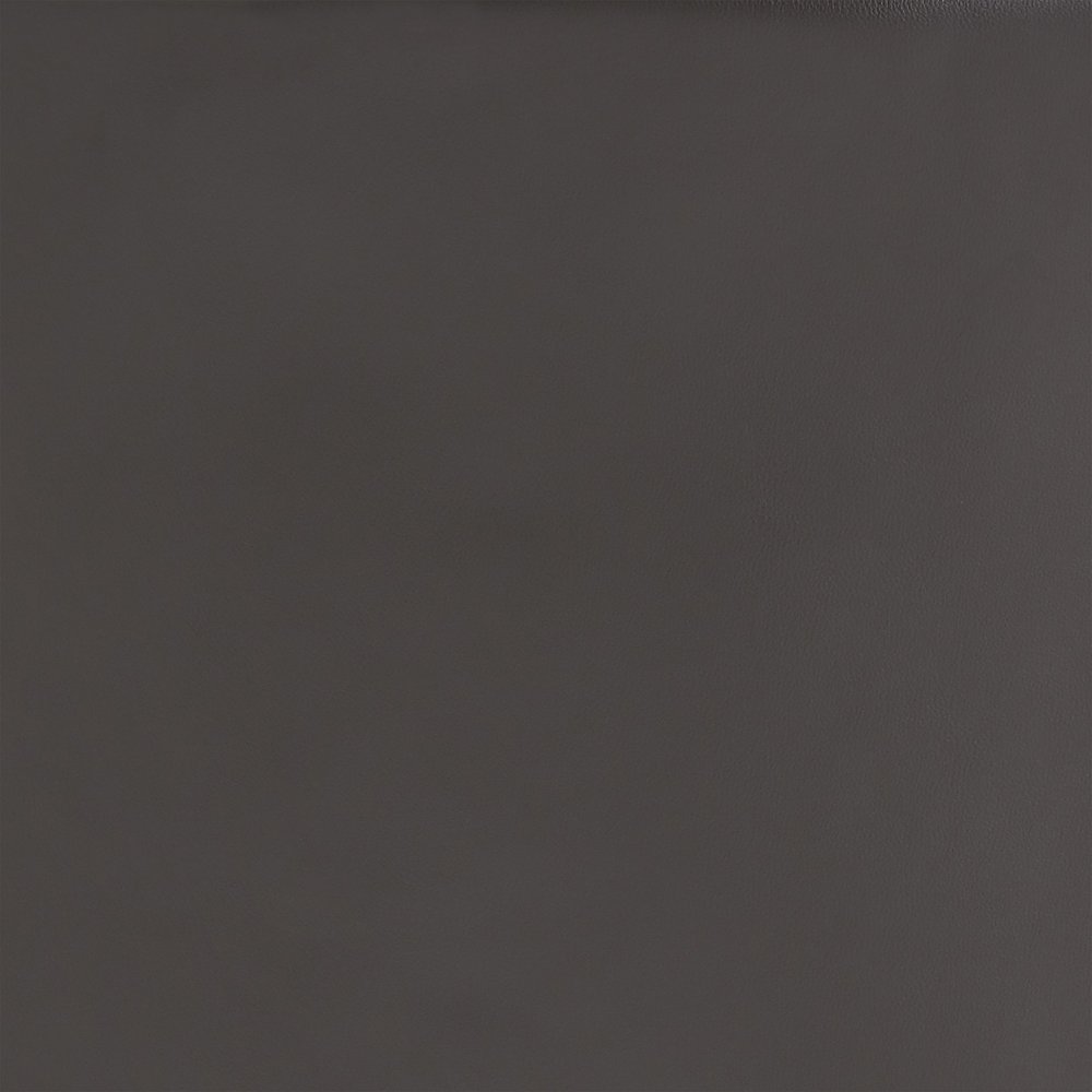 26" Gray and Black Faux Leather Swivel Lounge Chair HomeRoots