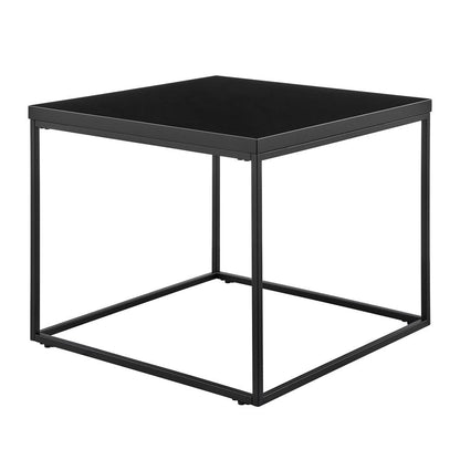 20" Black Square End Table HomeRoots