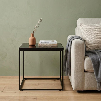 20" Black Square End Table HomeRoots