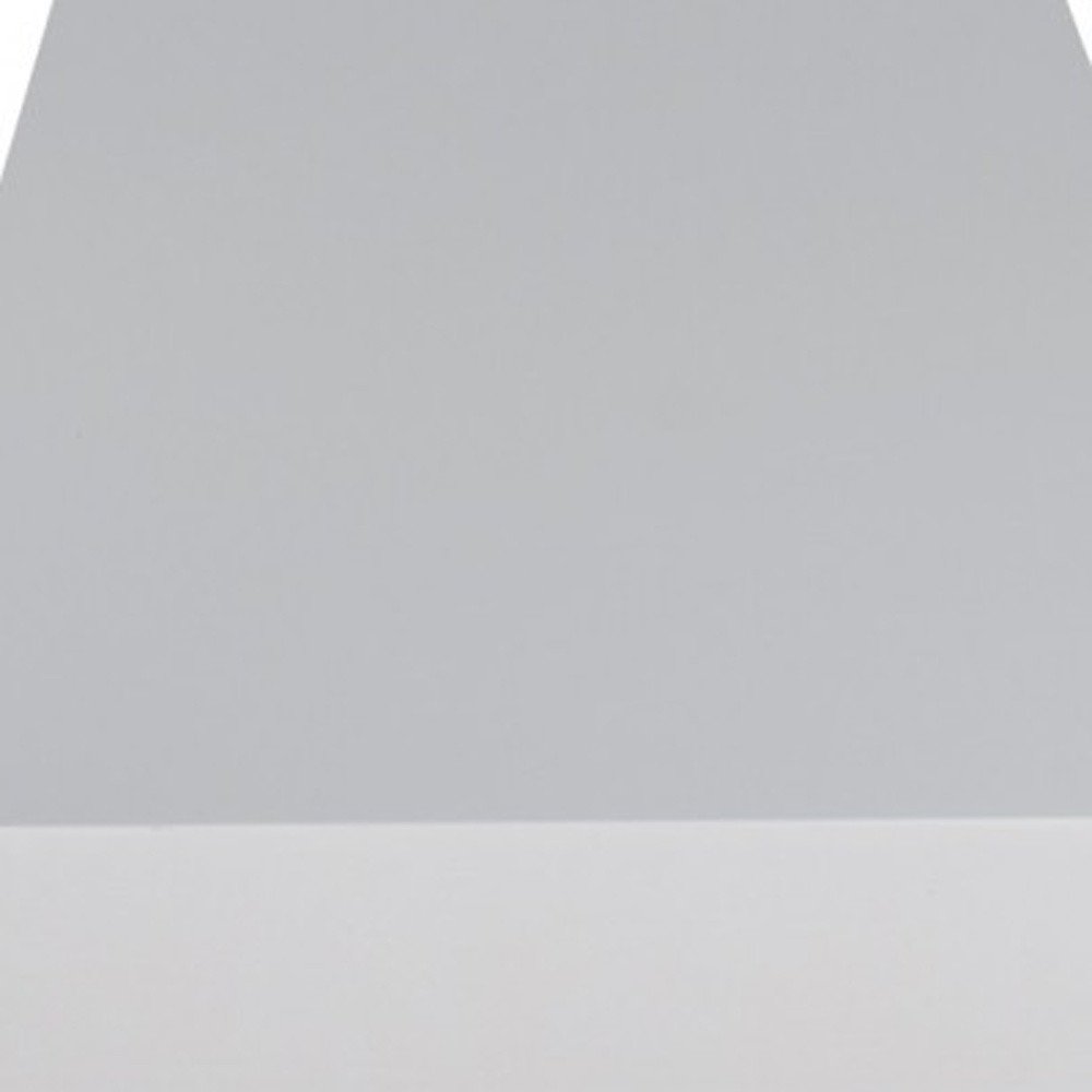 75" White Wooden Wall Mounted Floating Shelf HomeRoots