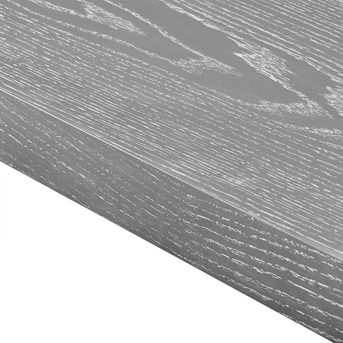 43" Dark Gray Whitewash Wooden Floating Shelf - FurniFindUSA