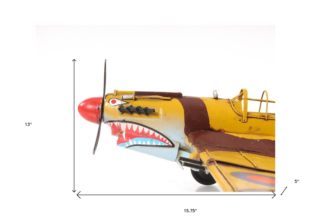 c1941 Curtiss Hawk 81A Sculpture HomeRoots