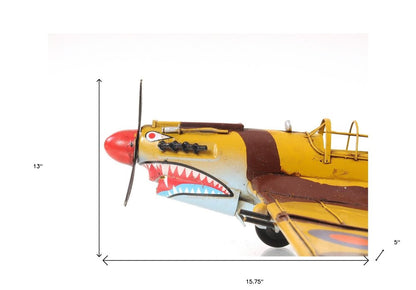 c1941 Curtiss Hawk 81A Sculpture HomeRoots