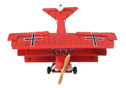 c1916 Red Baron Fokker Triplane Model Sculpture HomeRoots
