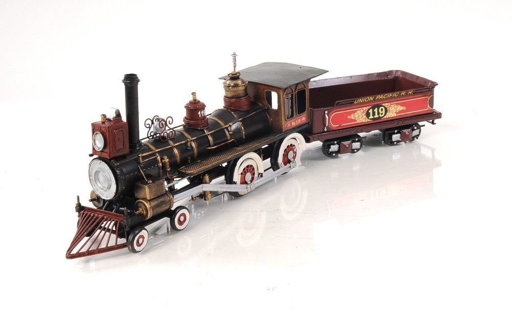 Union Pacific Locomotive Sculpture — view 4
