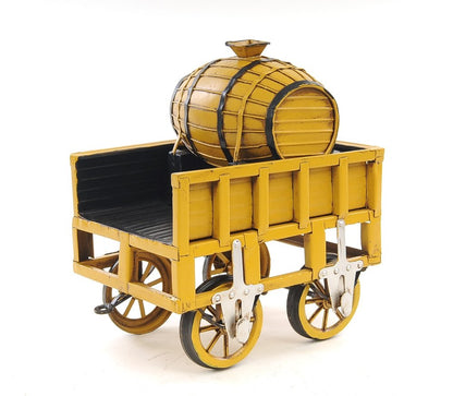 c1829 Yellow Rocket Steam Engine Model Sculpture HomeRoots
