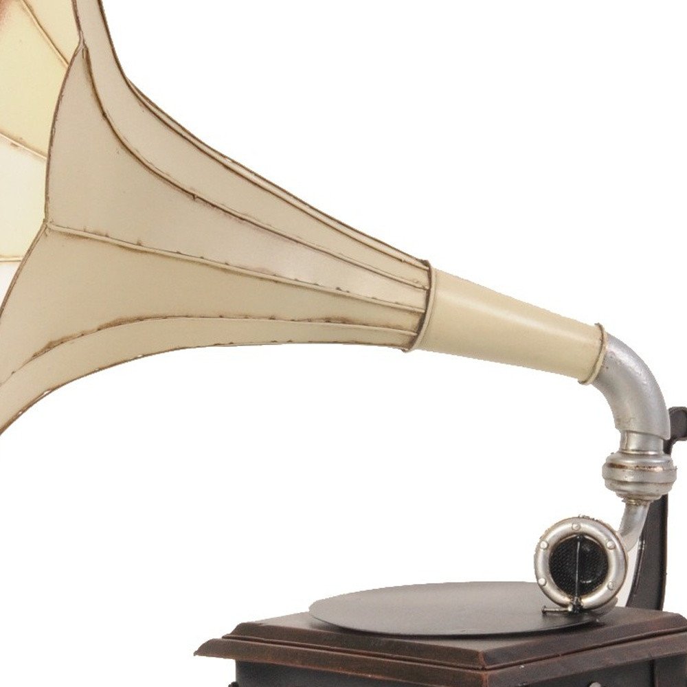 c1911 HMV Gramophone Built to Scale Model Sculpture HomeRoots