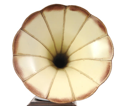 c1911 HMV Gramophone Built to Scale Model Sculpture HomeRoots
