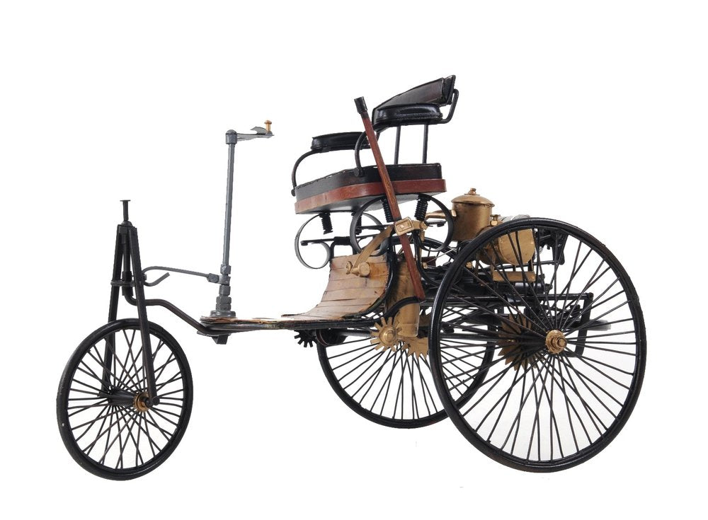 c1886 Three Wheeled Mercedes Benz Motor Car Sculpture HomeRoots