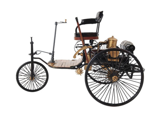 c1886 Three Wheeled Mercedes Benz Motor Car Sculpture HomeRoots