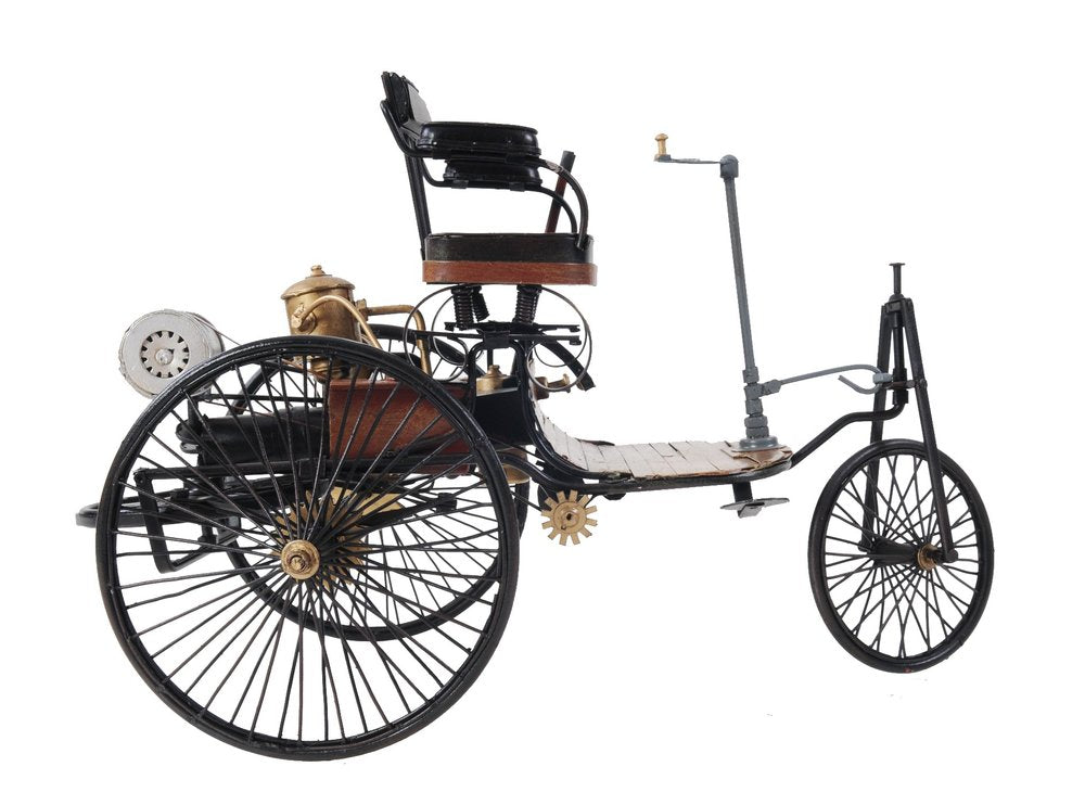 c1886 Three Wheeled Mercedes Benz Motor Car Sculpture HomeRoots
