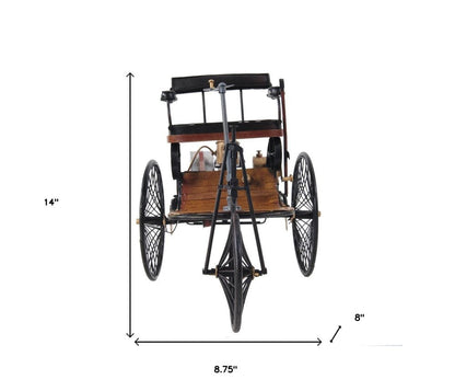 c1886 Three Wheeled Mercedes Benz Motor Car Sculpture HomeRoots