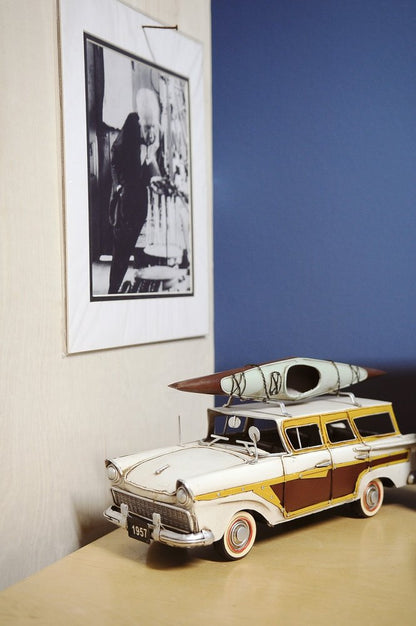 c1957 Ford Country Squire Station Wagon Sculpture HomeRoots