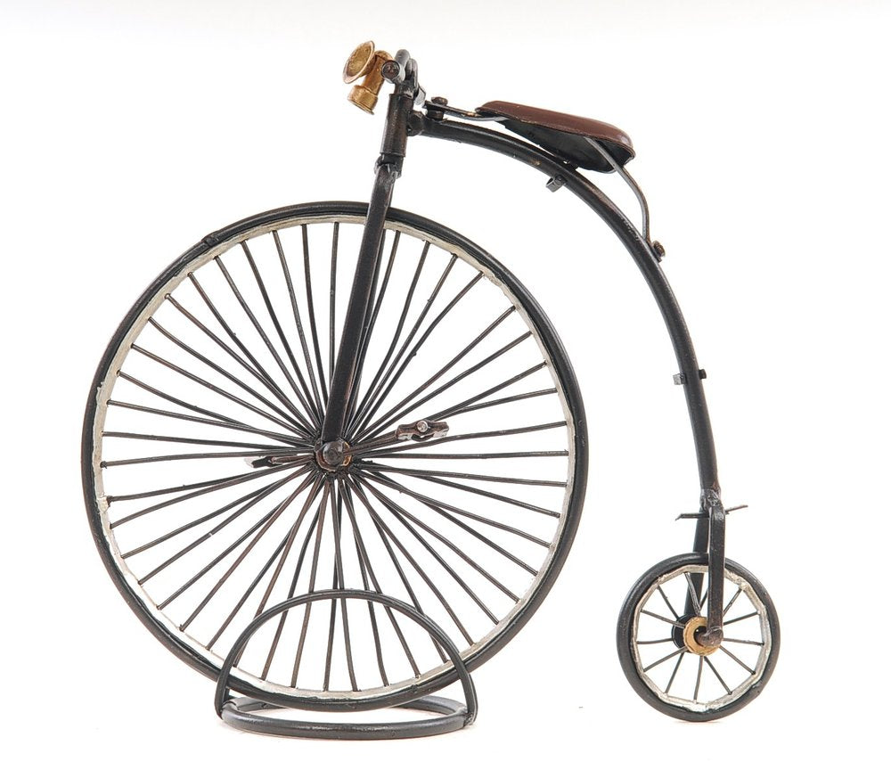 c1870 High Wheeler Bicycle Sculpture HomeRoots