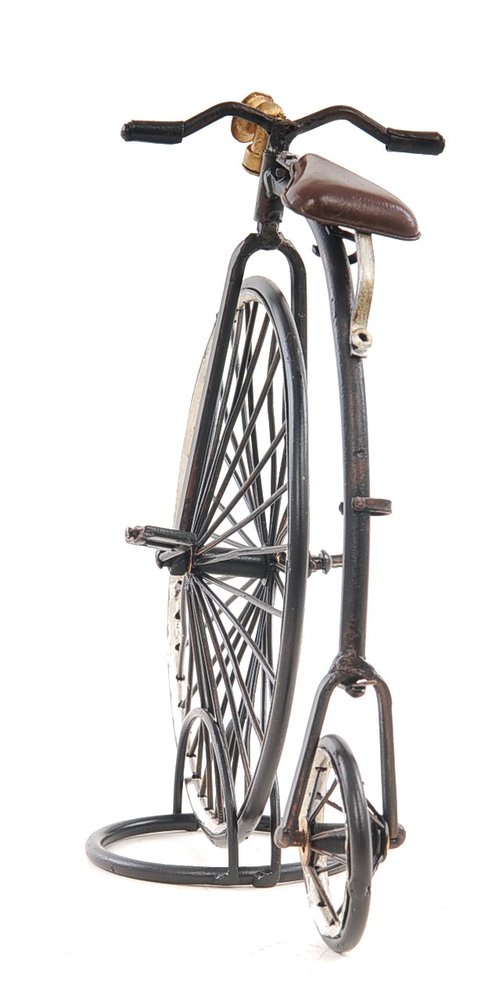 c1870 High Wheeler Bicycle Sculpture HomeRoots
