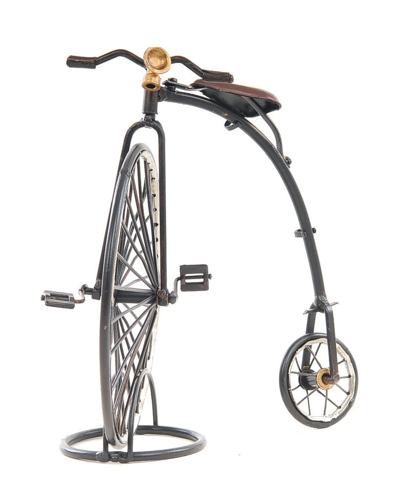 c1870 High Wheeler Bicycle Sculpture HomeRoots
