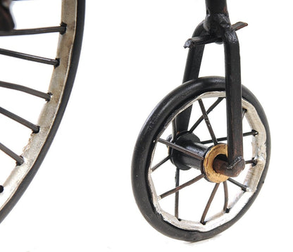 c1870 High Wheeler Bicycle Sculpture HomeRoots