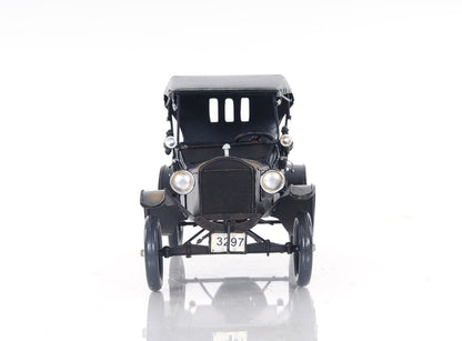 12" Black Metal c1908 Ford Model Car Tabletop Sculpture HomeRoots