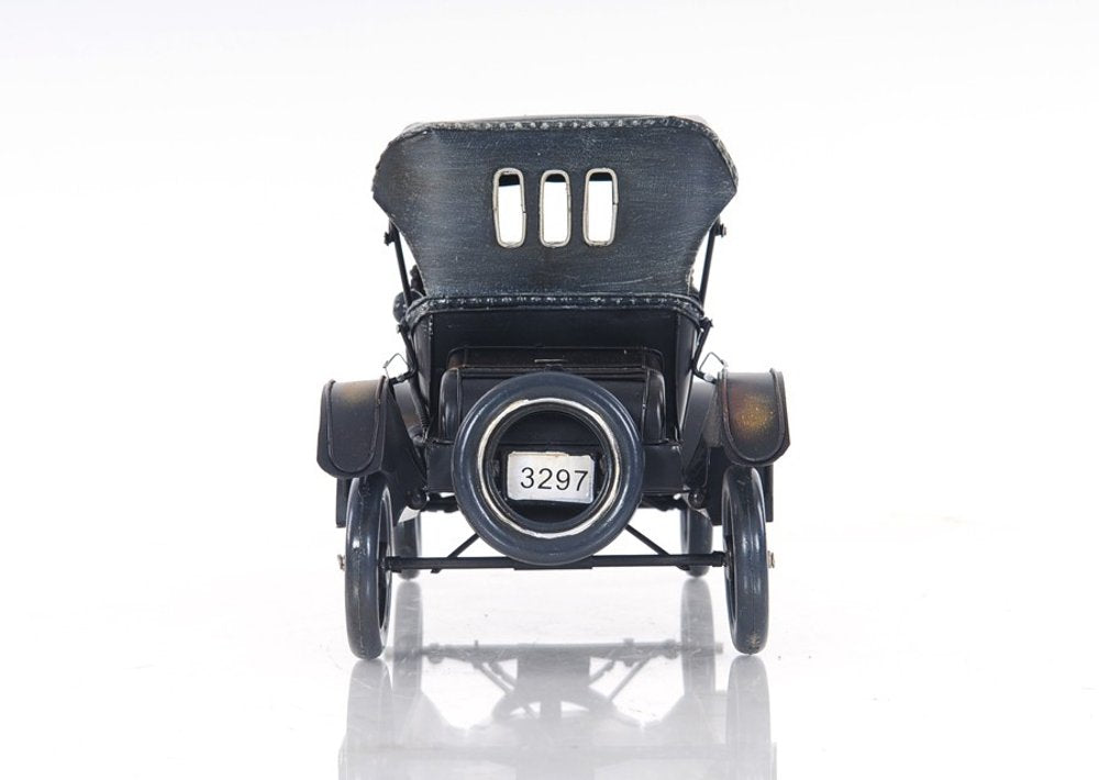 12" Black Metal c1908 Ford Model Car Tabletop Sculpture HomeRoots