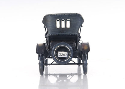 12" Black Metal c1908 Ford Model Car Tabletop Sculpture HomeRoots