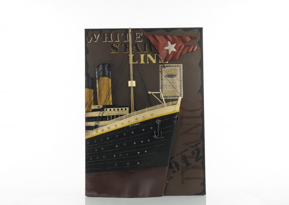 1912 RMS Titanic 3D Front Bow Painting — view 2