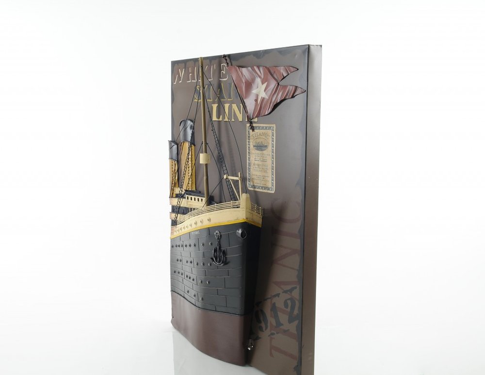 1912 RMS Titanic 3D Front Bow Painting — view 4