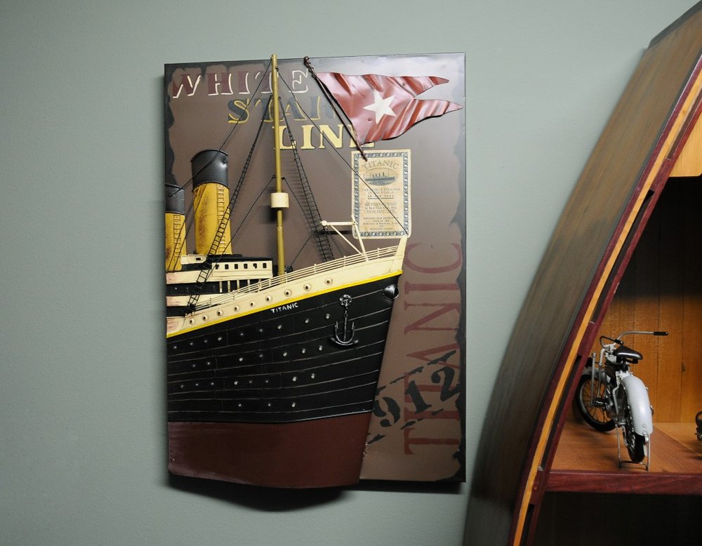 1912 RMS Titanic 3D Front Bow Painting — view 5