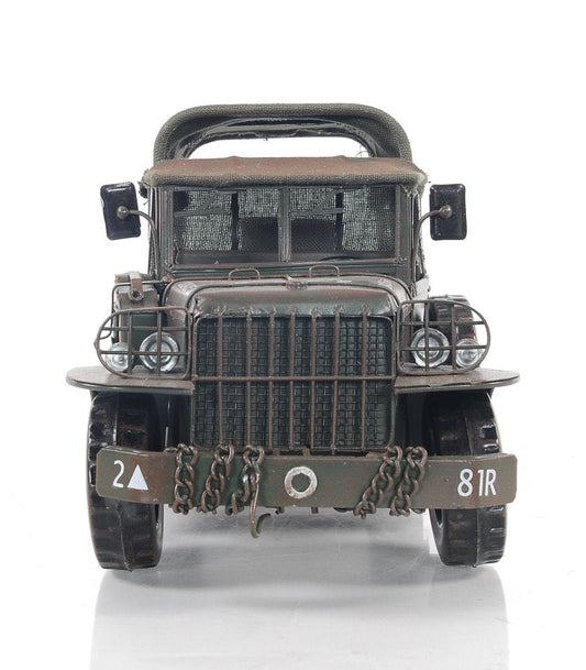 7" Green Metal Hand Painted Model Car HomeRoots