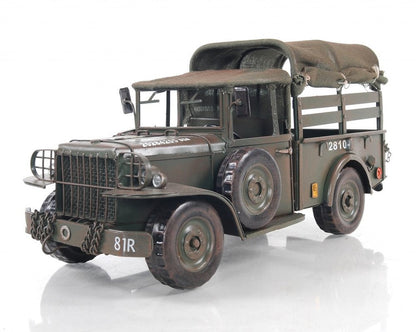 7" Green Metal Hand Painted Model Car HomeRoots