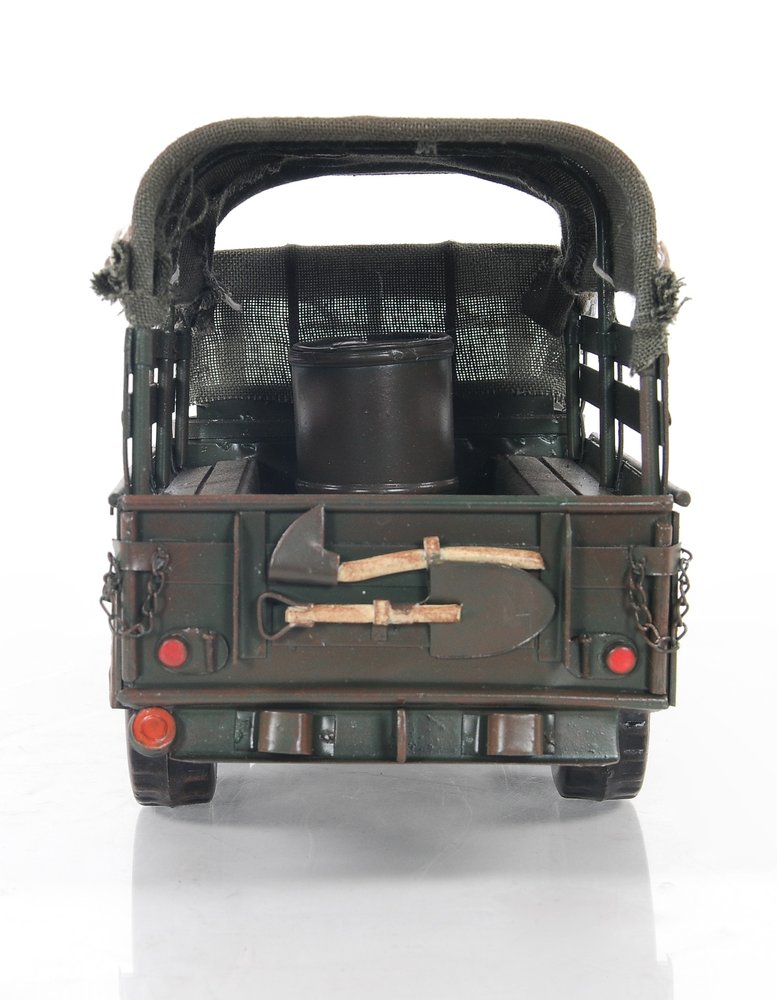 7" Green Metal Hand Painted Model Car HomeRoots