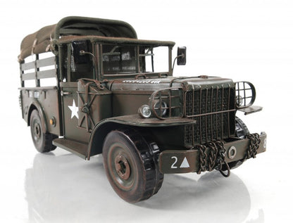 7" Green Metal Hand Painted Model Car HomeRoots
