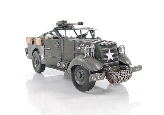 6" Green Metal Hand Painted Model Car HomeRoots