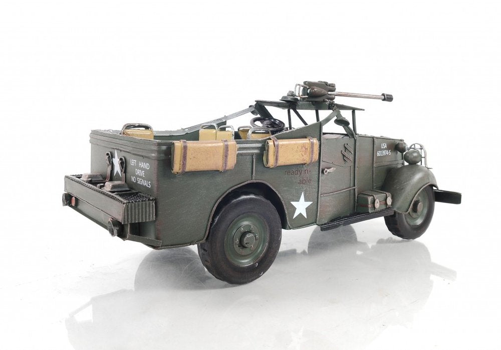 6" Green Metal Hand Painted Model Car HomeRoots