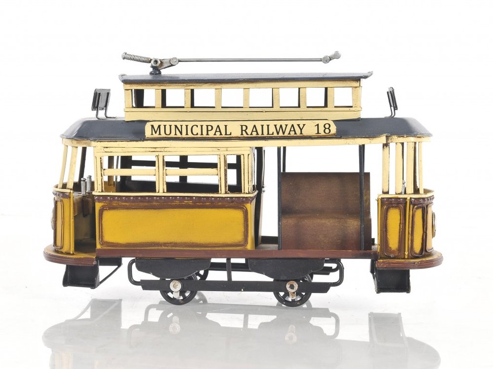 Railway Cable Car Sculpture HomeRoots