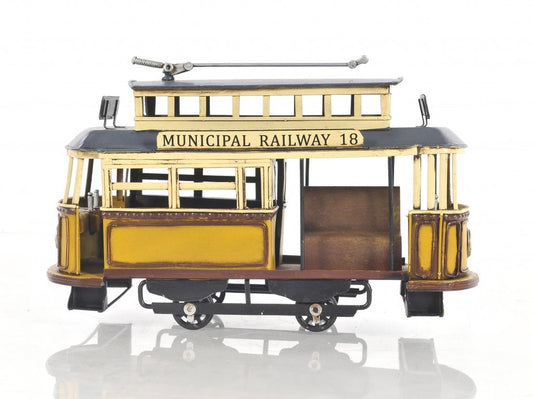 Railway Cable Car Sculpture HomeRoots