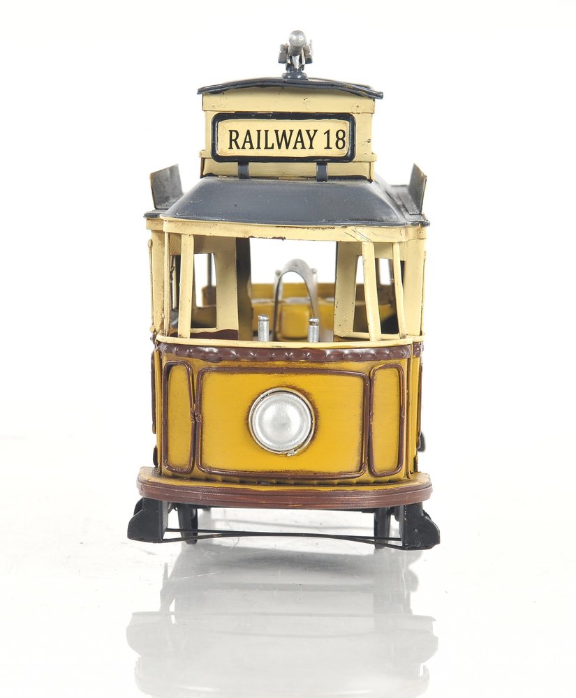 Railway Cable Car Sculpture — view 3