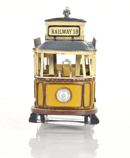 Railway Cable Car Sculpture HomeRoots