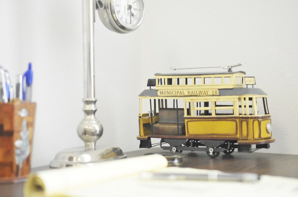 Railway Cable Car Sculpture HomeRoots