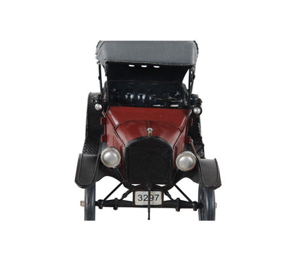 7" Red Metal Hand Painted Model Car HomeRoots