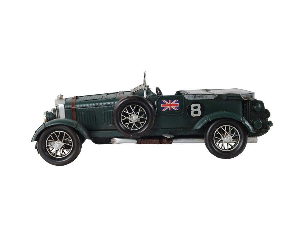 c1930 Bently Blower British Race Car Model Sculpture HomeRoots