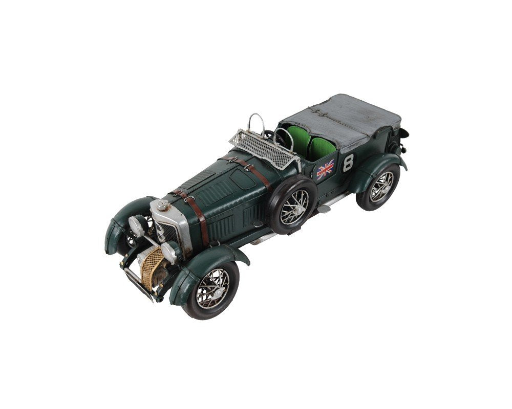 c1930 Bently Blower British Race Car Model Sculpture HomeRoots