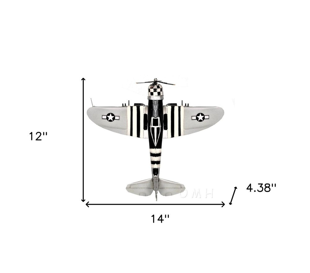 c1943 Republic P-47 Thunderbolt Sculpture HomeRoots