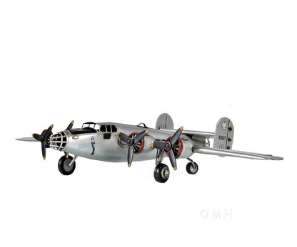 c1940 B-24 Liberator Bomber Sculpture HomeRoots